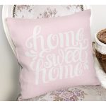 Home Sweet Home Dijital Baskılı Dekoratif Yastık Kırlent Kılıfı Realhomes