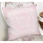 - K325-Gorsel-1 - Realhomes  Home Sweet Home Dijital Baskılı Dekoratif Yastık Kırlent Kılıfı Realhomes