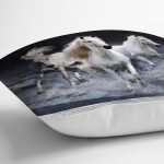 At Resimli Dijital Baskılı Dekoratif Yastık Kırlent Kılıfı Realhomes