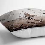 - K337-Gorsel-2 - Realhomes Kız Kulesi Dijital Baskılı Dekoratif Yastık Kırlent Kılıfı Realhomes