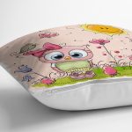 - K421-Gorsel-2 - Realhomes Sevimli Kediler Dijital Baskılı Dekoratif Yastık Kırlent Kılıfı Realhomes