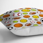 - K4844-Gorsel-2 - Realhomes  Realhomes Spor Topları Dijital Baskılı Modern Yastık Kılıfı Realhomes