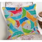 Realhomes Origami Gemiler Dijital Baskılı Modern Yastık Kılıfı Realhomes
