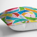 Realhomes Origami Gemiler Dijital Baskılı Modern Yastık Kılıfı Realhomes