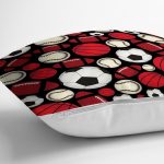 - K4853-Gorsel-2 - Realhomes Realhomes Spor Topları Dijital Baskılı Modern Yastık Kılıfı Realhomes