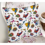 - K4862-Gorsel-1 - Realhomes Realhomes Superman Desenli Dijital Baskılı Modern Kırlent Kılıfı Realhomes