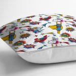 - K4862-Gorsel-2 - Realhomes Realhomes Superman Desenli Dijital Baskılı Modern Kırlent Kılıfı Realhomes