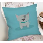 - K4864-Gorsel-1 - Realhomes Realhomes Köpek Desenli Dijital Baskılı Modern Kırlent Kılıfı Realhomes