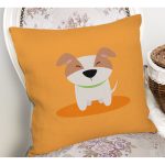 - K4880-Gorsel-1 - Realhomes Realhomes Köpek Desenli Dijital Baskılı Modern Kırlent Kılıfı Realhomes