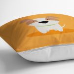 - K4880-Gorsel-2 - Realhomes Realhomes Köpek Desenli Dijital Baskılı Modern Kırlent Kılıfı Realhomes