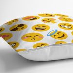 - K4889-Gorsel-2 - Realhomes Realhomes Emoji Dijital Baskılı Modern Kırlent Kılıfı Realhomes