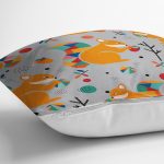 - K4891-Gorsel-2 - Realhomes Realhomes Fındık Kurdu Sincap Dijital Baskılı Modern Kırlent Kılıfı Realhomes