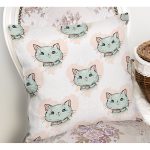 - K4892-Gorsel-1 - Realhomes  Realhomes Kedi Desenli Dijital Baskılı Modern Kırlent Kılıfı Realhomes