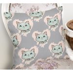 - K4893-Gorsel-1 - Realhomes  Realhomes Kedi Desenli Dijital Baskılı Modern Kırlent Kılıfı Realhomes