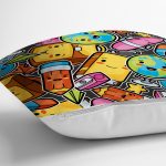 - K4903-Gorsel-2 - Realhomes Realhomes Renkli Eşyalar Dijital Baskılı Modern Kırlent Kılıfı Realhomes