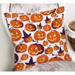 - K4905-Gorsel-1 - Realhomes  Realhomes Beyaz Zeminde Balkabağı Dijital Baskılı Modern Kırlent Kılıfı Realhomes