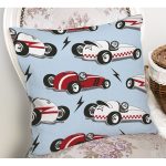 - K4908-Gorsel-1 - Realhomes Realhomes Yarış Arabalı Dijital Baskılı Modern Kırlent Kılıfı Realhomes