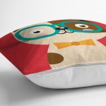 - K4912-Gorsel-2 - Realhomes Realhomes Renkli Kedi Dijital Baskılı Modern Kırlent Kılıfı Realhomes