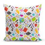 Realhomes Matematik Gereçli Dijital Baskılı Modern Yastık Kılıfı Realhomes