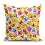 - K4943-Gorsel - Realhomes  Realhomes Nom Nom Pankek Dijital Baskılı Modern Yastık Kılıfı Realhomes