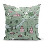 Realhomes Dijital Baskılı Modern Kırlent Kılıfı Realhomes