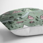 Realhomes Dijital Baskılı Modern Kırlent Kılıfı Realhomes