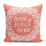 - K505-Gorsel - Realhomes Home Sweet Home Dijital Baskılı Dekoratif Yastık Kırlent Kılıfı Realhomes