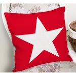 - K512-Gorsel-1 - Realhomes Modern Yıldız Desen Dijital Baskılı Dekoratif Yastık Kırlent Kılı Realhomes