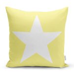 - K515-Gorsel - Realhomes Modern Yıldız Desenli Dijital Baskılı Dekoratif Yastık Kırlent Kı Realhomes