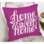 - K518-Gorsel-1 - Realhomes Home Sweet Home Dijital Baskılı Dekoratif Yastık Kırlent Kılıfı Realhomes