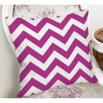 Modern Zigzag Desenli Dijital Baskılı Dekoratif Yastık Kırlent Kı Realhomes