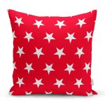 - K524-Gorsel - Realhomes  Modern Yıldız Desenli Dijital Baskılı Dekoratif Yastık Kırlent Kı Realhomes