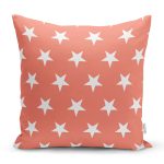 - K525-Gorsel - Realhomes Modern Yıldız Desenli Dijital Baskılı Dekoratif Yastık Kırlent Kı Realhomes