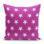 Modern Yıldız Desenli Dijital Baskılı Dekoratif Yastık Kırlent Kı Realhomes
