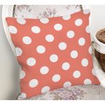 - K543-Gorsel-1 - Realhomes Puantiyeli Dijital Baskılı Dekoratif Yastık Kırlent Kılıfı Realhomes