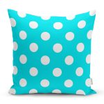 - K546-Gorsel - Realhomes Puantiyeli Dijital Baskılı Dekoratif Yastık Kırlent Kılıfı Realhomes