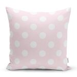 Puantiyeli Dijital Baskılı Dekoratif Yastık Kırlent Kılıfı Realhomes