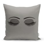 - K569-Gorsel - Realhomes Modern Kirpik Dijital Baskılı Dekoratif Yastık Kırlent Kılıfı Realhomes