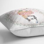 - K588-Gorsel-2 - Realhomes  Fashion Girl Dijital Baskılı Modern Yastık Kırlent Kılıfı Realhomes