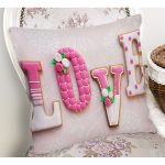 Aşk Temalı Dijital Baskılı Dekoratif Yastık Kırlent Kılıfı Realhomes