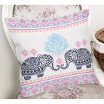 Modern Fil Desen Dijital Baskılı Modern Yastık Kırlent Kılıfı Realhomes