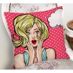 - K737-Gorsel-1 - Realhomes  Pop Art Resimli Dijital Baskılı Dekoratif Yastık Kırlent Kılıfı Realhomes