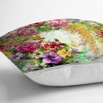 - K747-Gorsel-2 - Realhomes Çiçek Temalı Dijital Baskılı Dekoratif Yastık Kırlent Kılıfı Realhomes