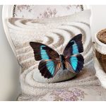 - K748-Gorsel-1 - Realhomes Modern Kelebek Dijital Baskılı Dekoratif Yastık Kırlent Kılıfı Realhomes