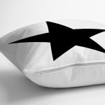 Modern Yıldız Desenli Dijital Baskılı Dekoratif Yastık Kırlent Kı Realhomes