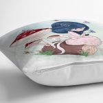 - K766-Gorsel-2 - Realhomes Fashion Girl Dijital Baskılı Modern Yastık Kırlent Kılıfı Realhomes