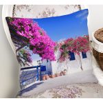 - K769-Gorsel-1 - Realhomes  Mor Sarmaşık Desenli Dijital Baskılı Dekoratif Yastık Kırlent Kıl Realhomes