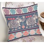 Modern Fil Desen Dijital Baskılı Modern Yastık Kırlent Kılıfı Realhomes