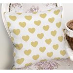 - K784-Gorsel-1 - Realhomes Kalp Desen Dijital Baskılı Yastık Kırlent Kılıfı Realhomes