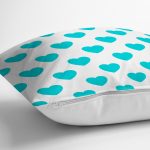 - K787-Gorsel-2 - Realhomes Kalp Desen Dijital Baskılı Yastık Kırlent Kılıfı Realhomes